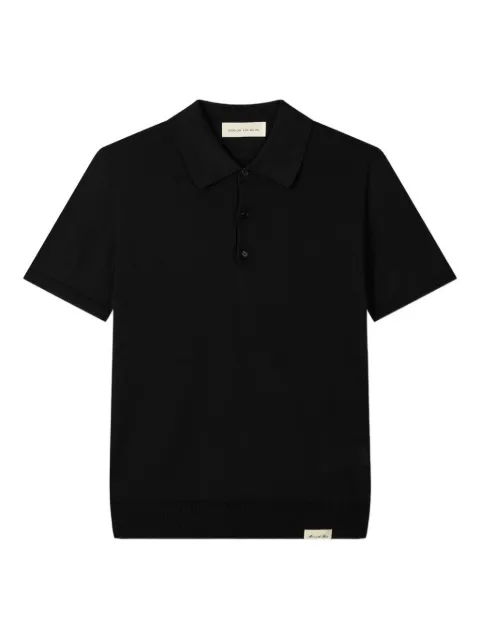 Man On The Boon. playera tipo polo tejida