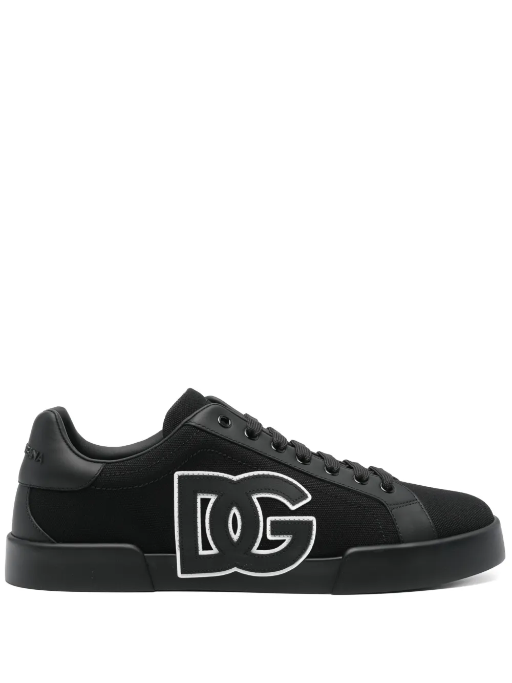 Dolce & Gabbana logo-patch sneakers Black