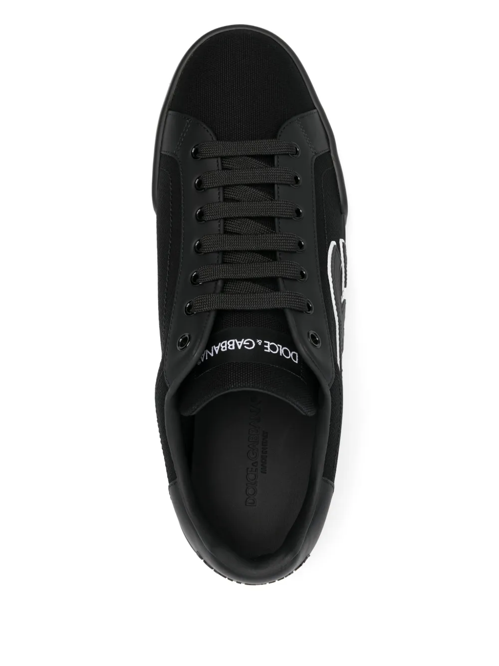 Dolce & Gabbana logo-patch sneakers Black