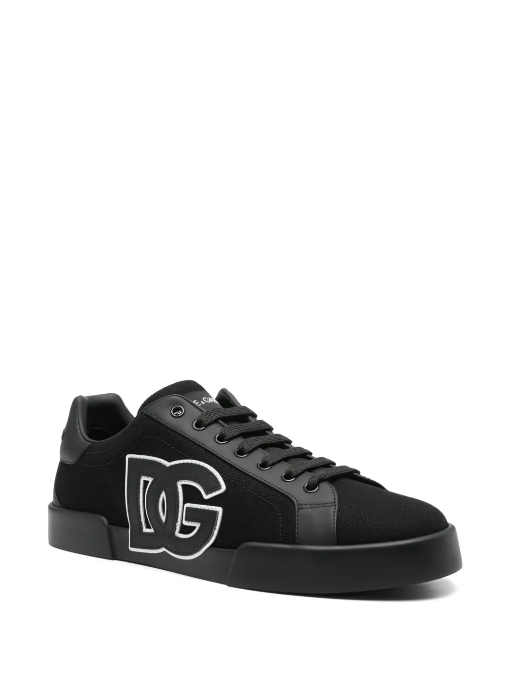 Dolce & Gabbana logo-patch sneakers Black