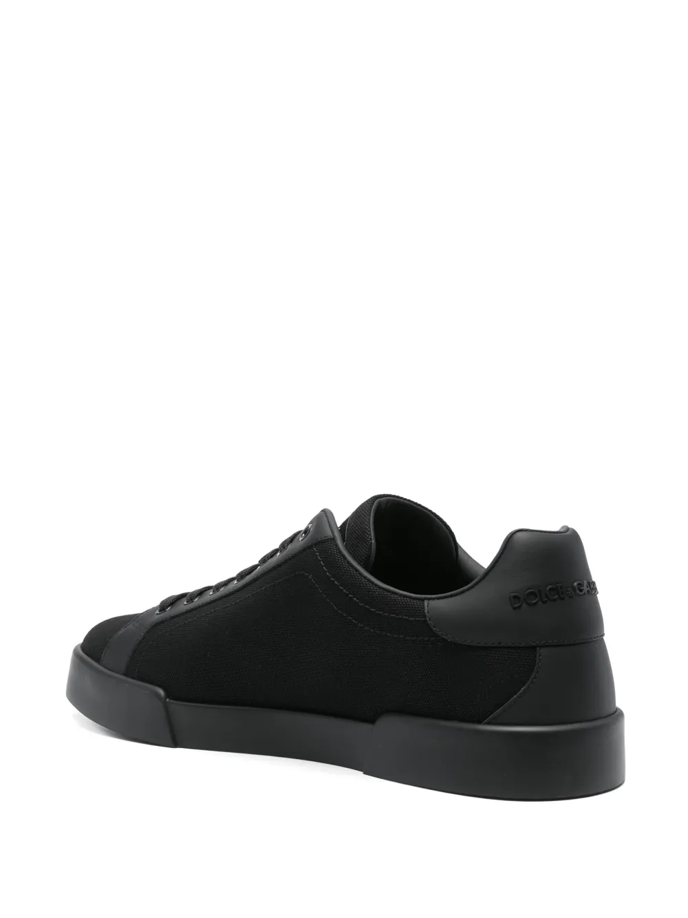 Dolce & Gabbana logo-patch sneakers Black