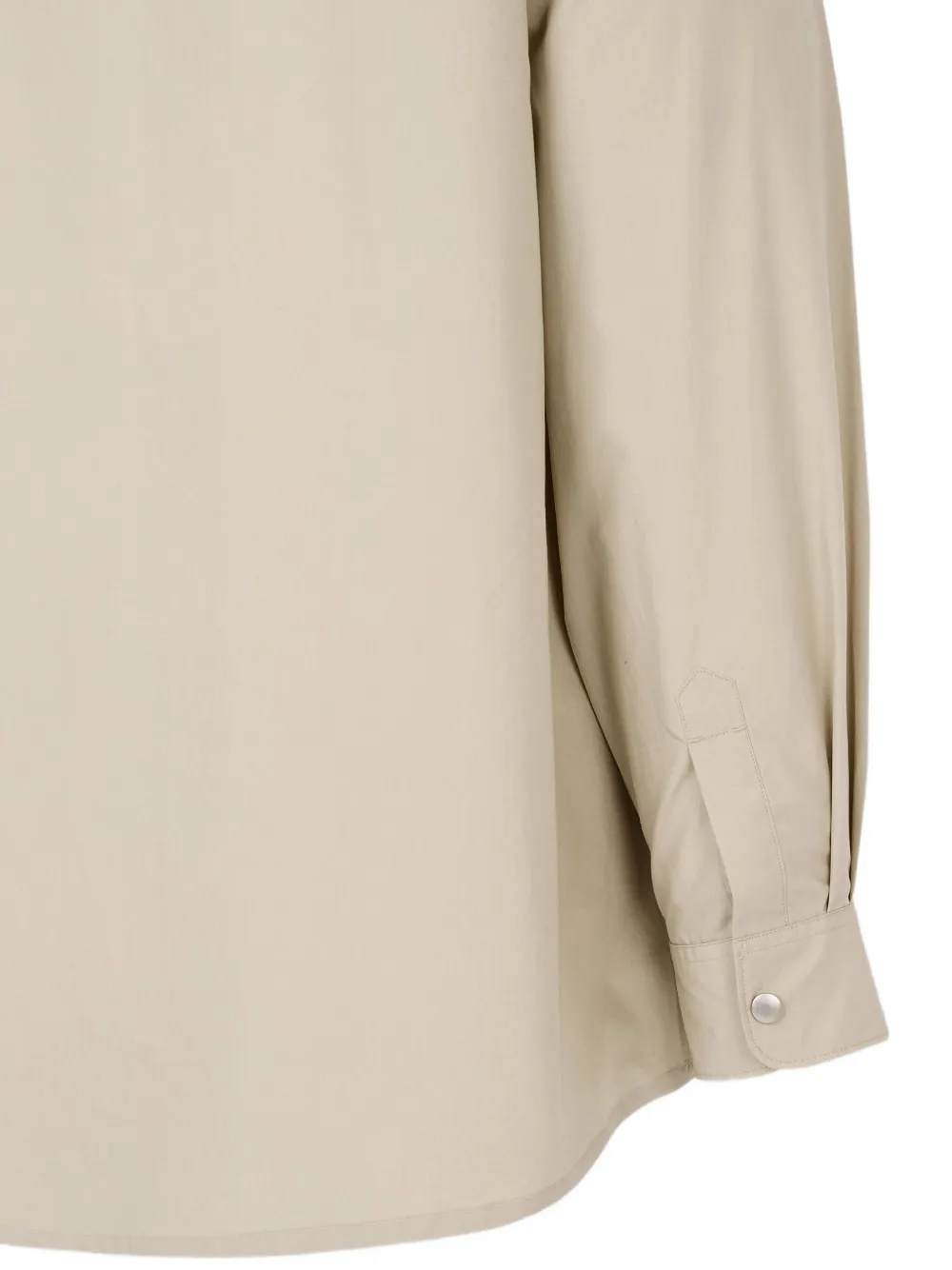 Man On The Boon. Shirtjack met lange mouwen Beige