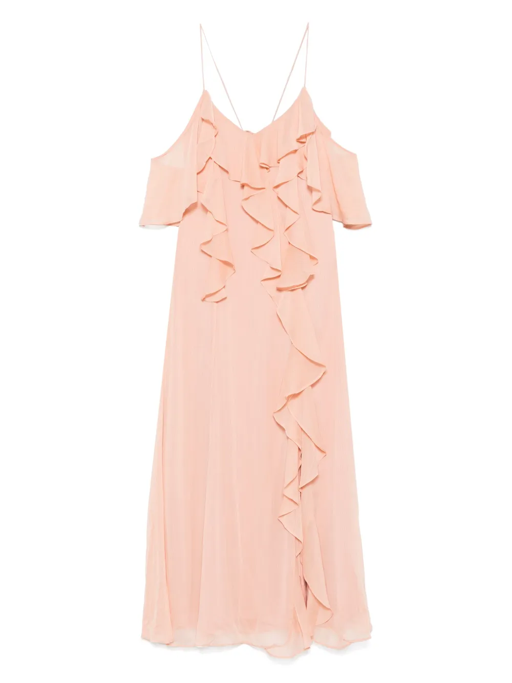 Twist & Tango Jiselle Frill maxi dress | Orange | Image 1