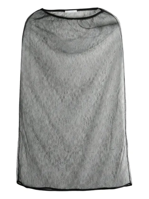 Amomento sheer skirt