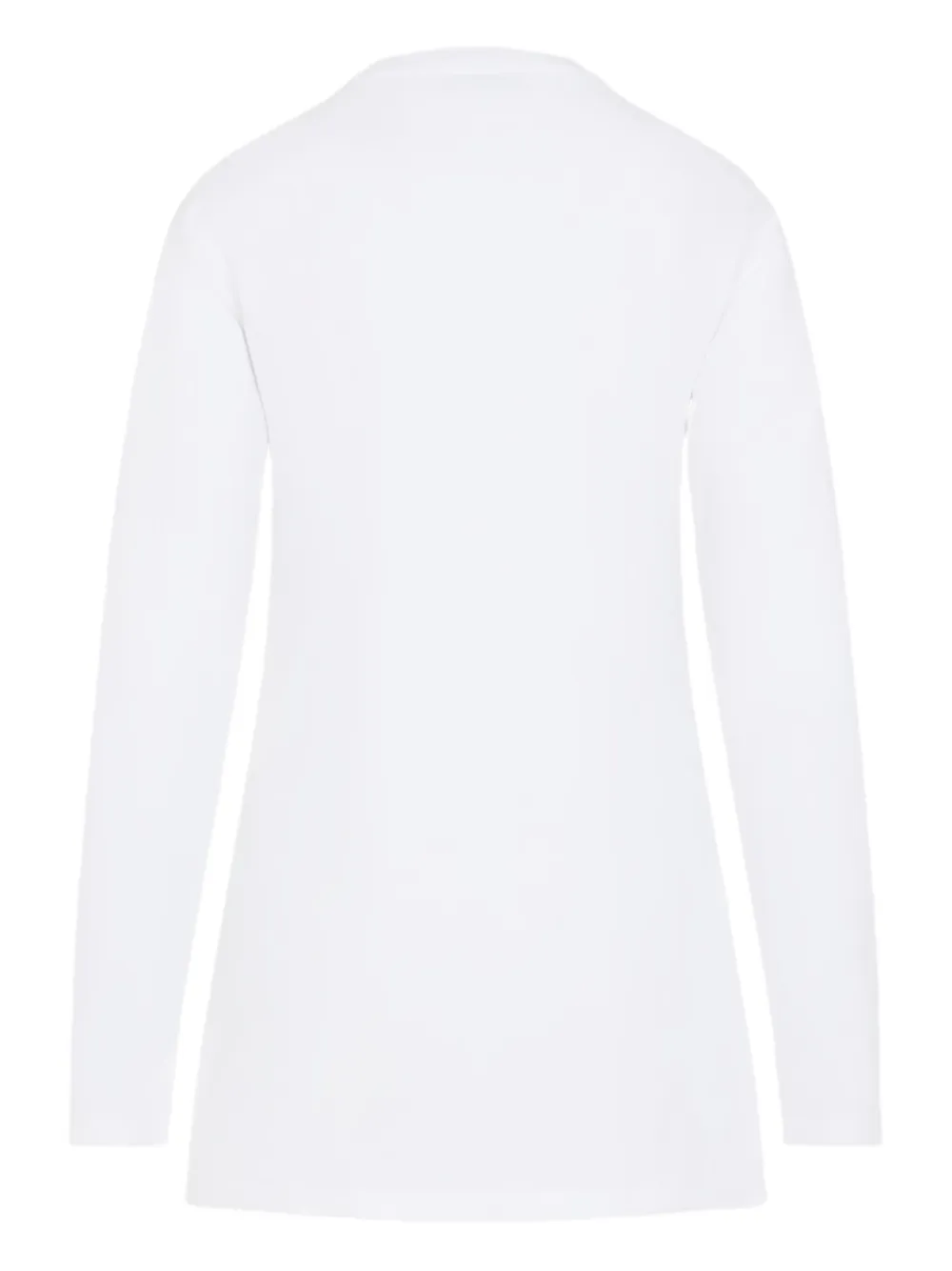 Miu Drie T-shirts met geborduurd logo Wit