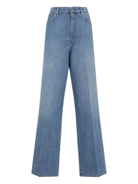 Miu Miu Jeans mit Logo-Applikation