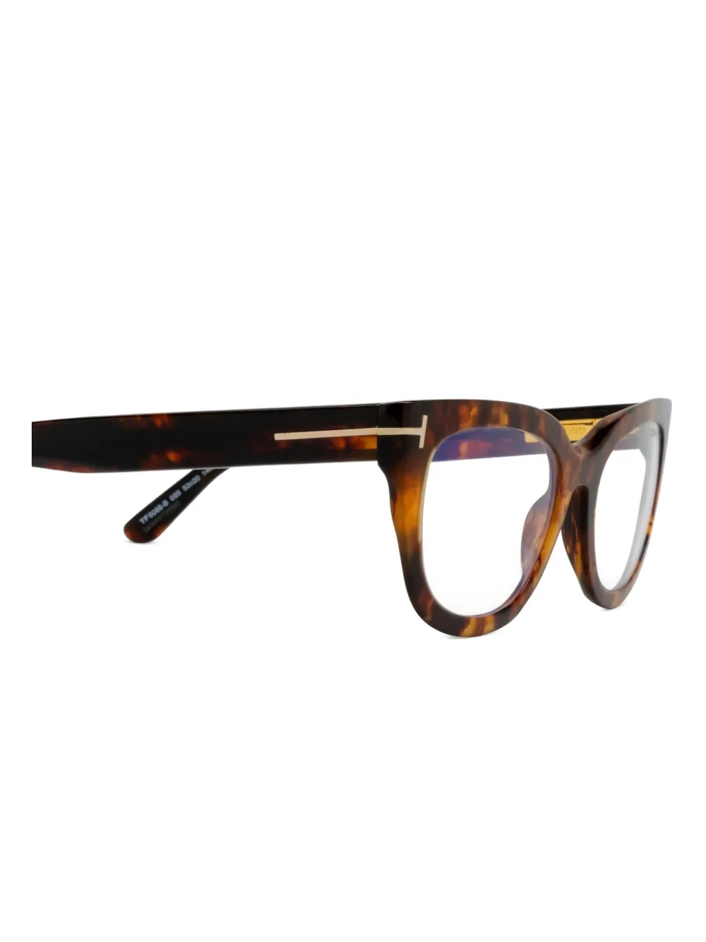 TOM FORD FT6066-B Coloured Havana Bruin