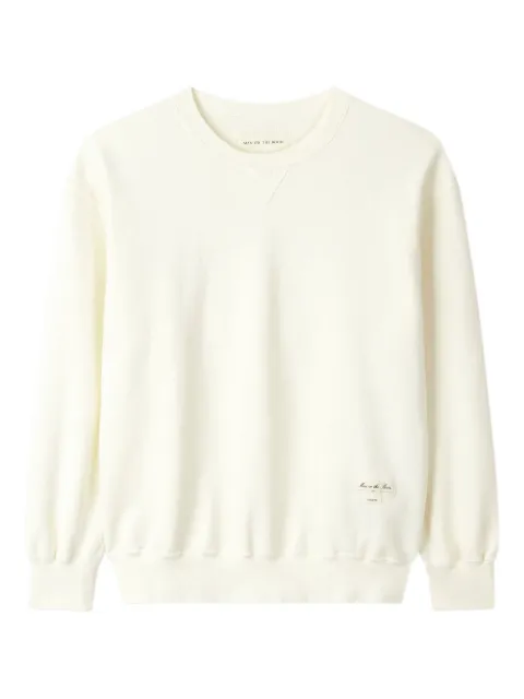 Man On The Boon. logo-tag sweatshirt