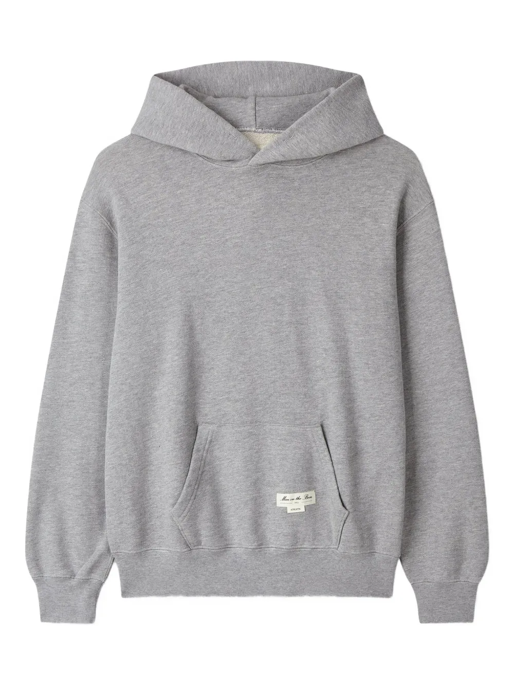 Man On The Boon. hoodie à patch logo | gris | Image 1