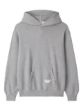 Man On The Boon. logo-tag hoodie - Grey