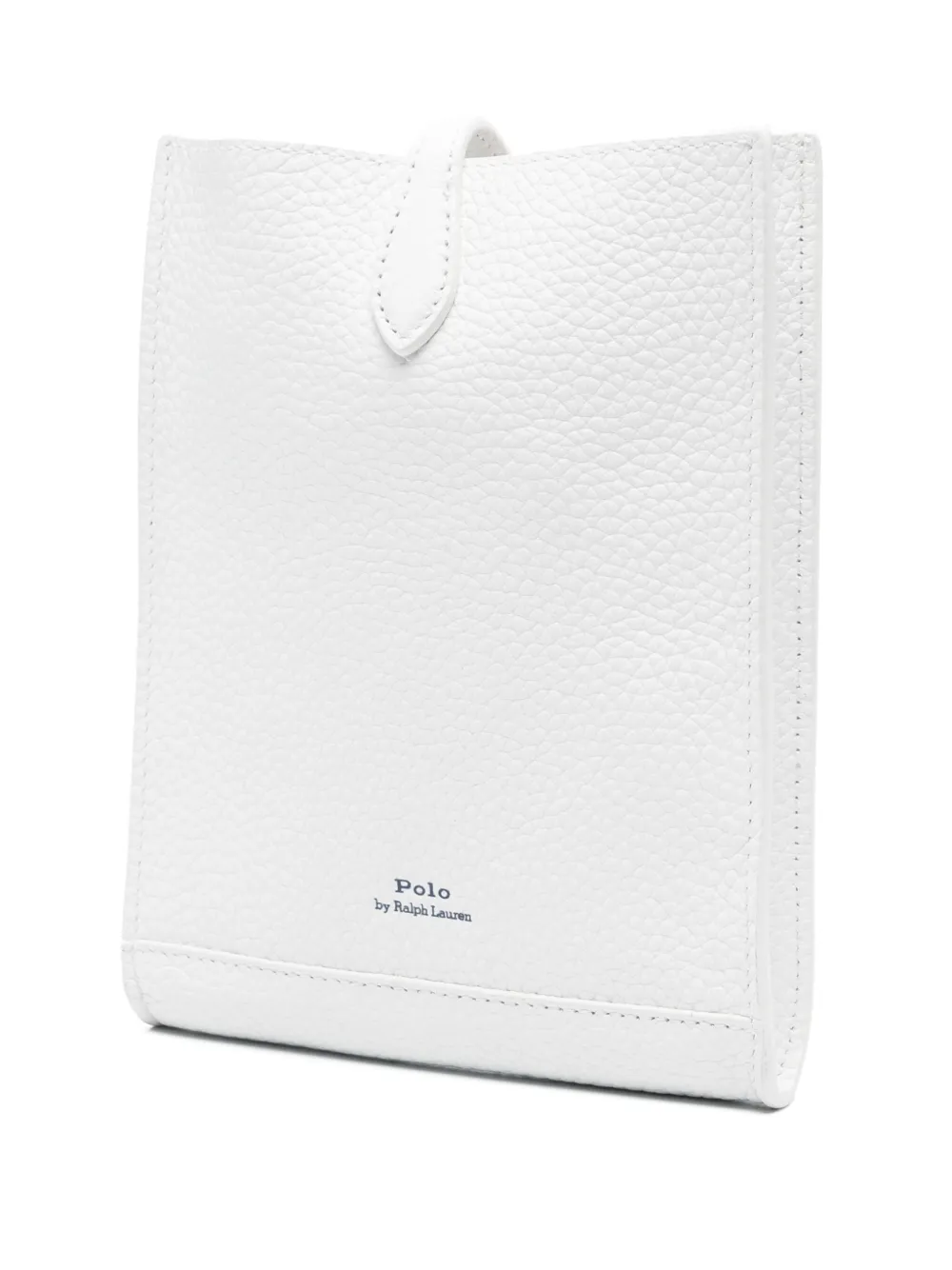 Polo Ralph Lauren Umhängetasche Aus Leder In White