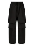 Man On The Boon. Parachute trousers - Black