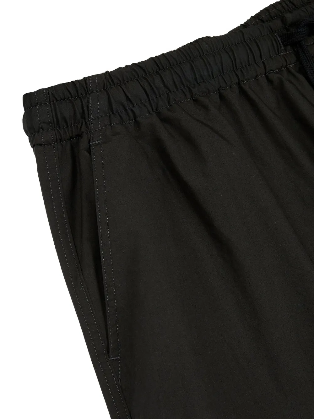 Man On The Boon. Parachute broek Zwart