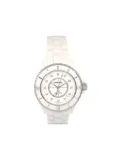 CHANEL Pre-Owned 2000s Ceramic J12 39mm - White