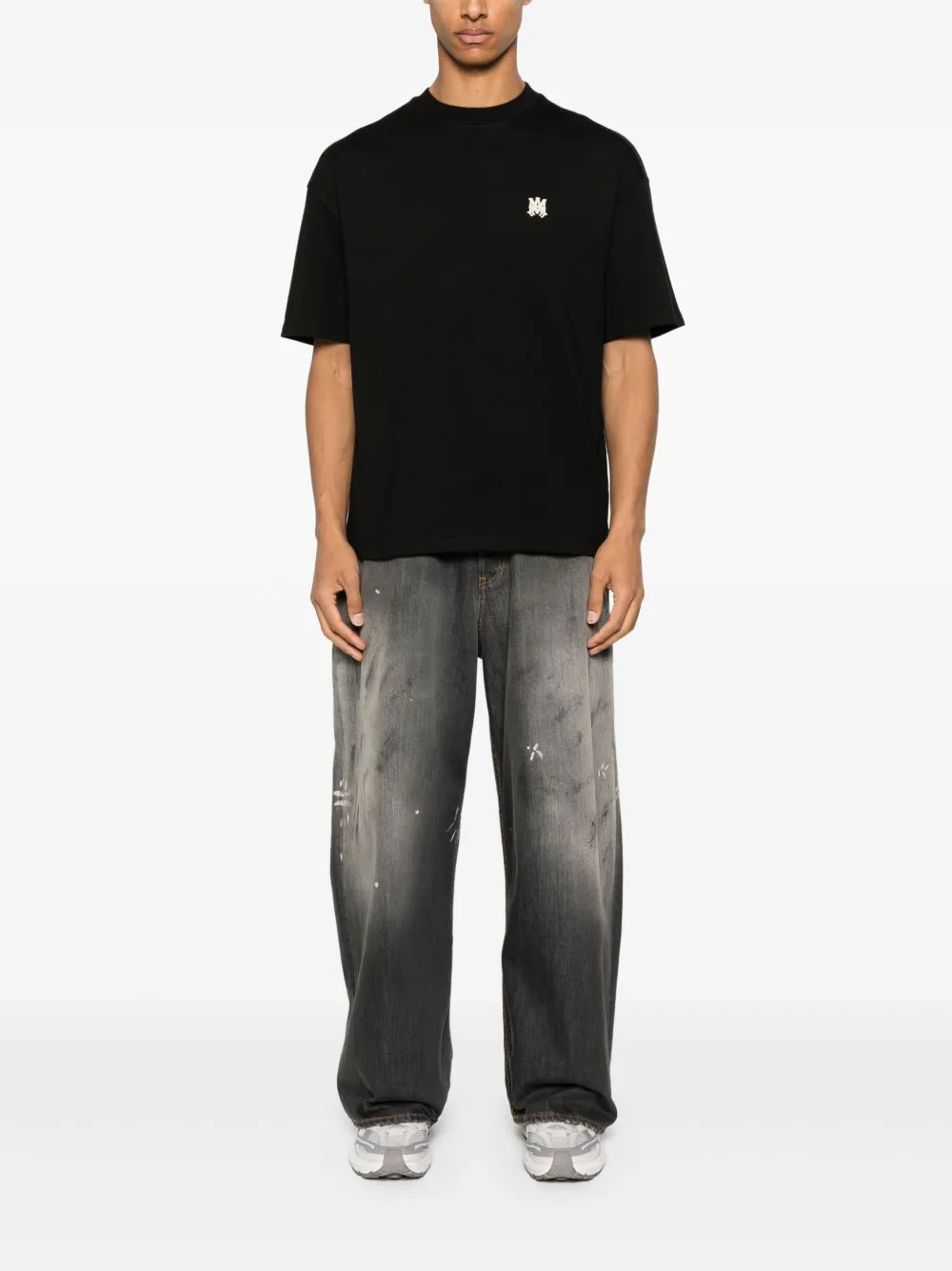 AMIRI Katoenen T-shirt - Zwart