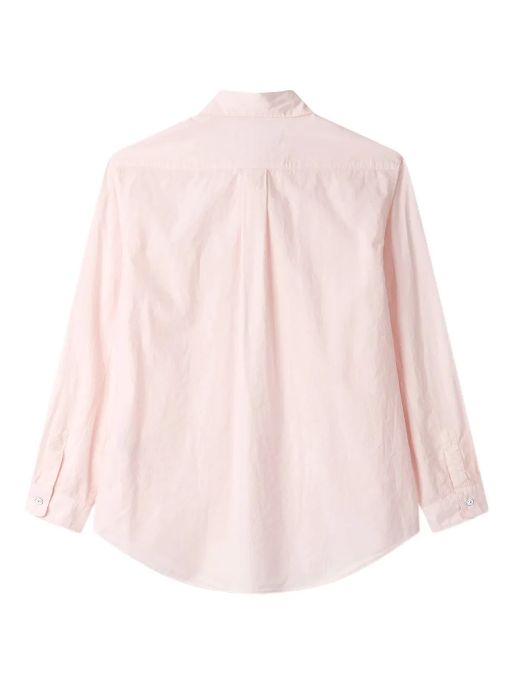 Man On The Boon. classic-collar long-sleeve shirt - Roze