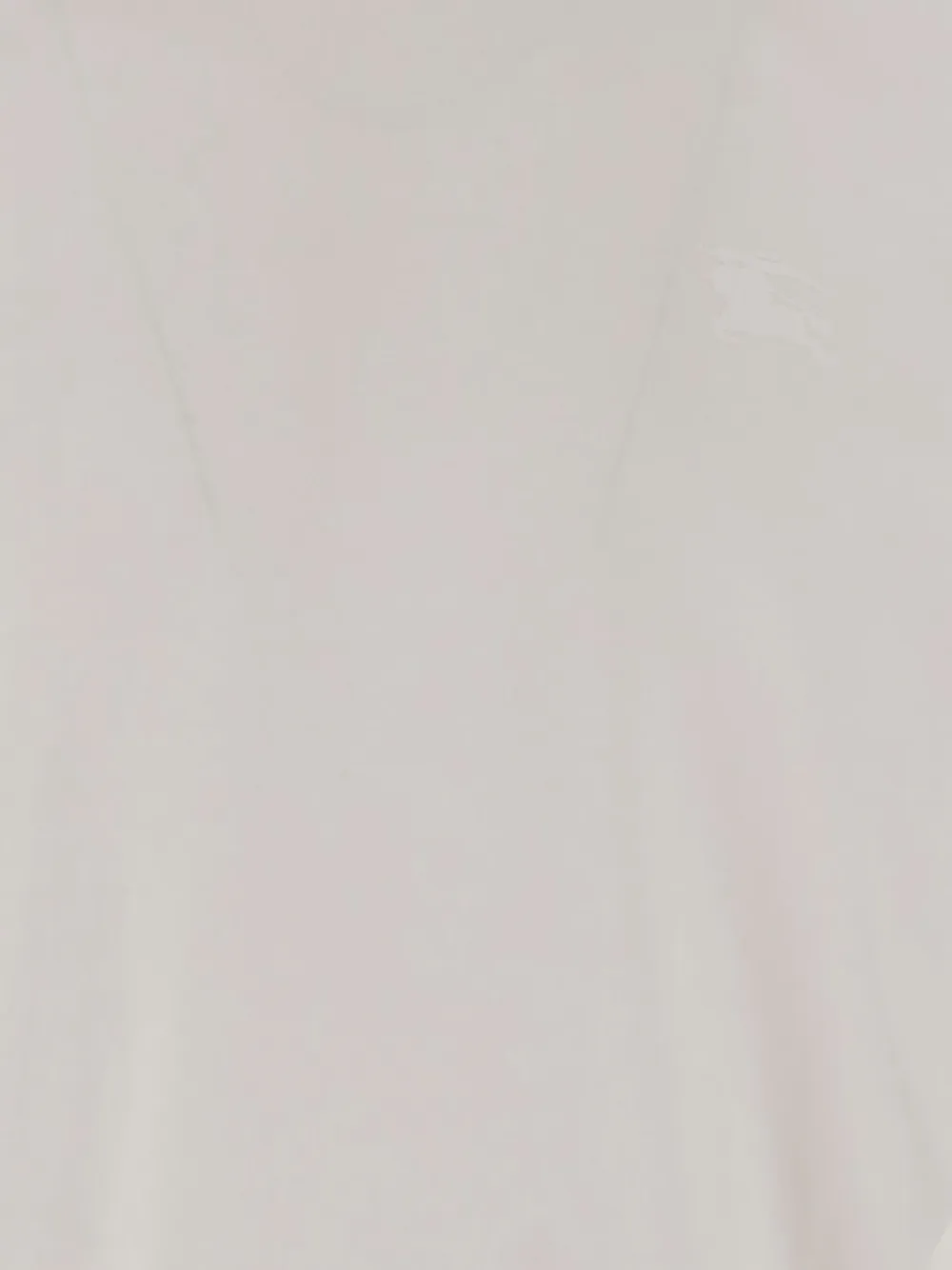 Burberry Katoenen T-shirt Wit