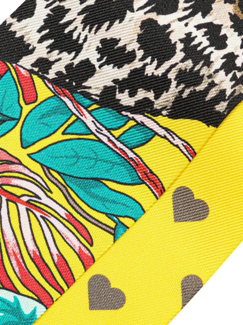 Hermès Pre-Owned mascada Twilly Jungle Love de seda 2000-2020 | Image 2