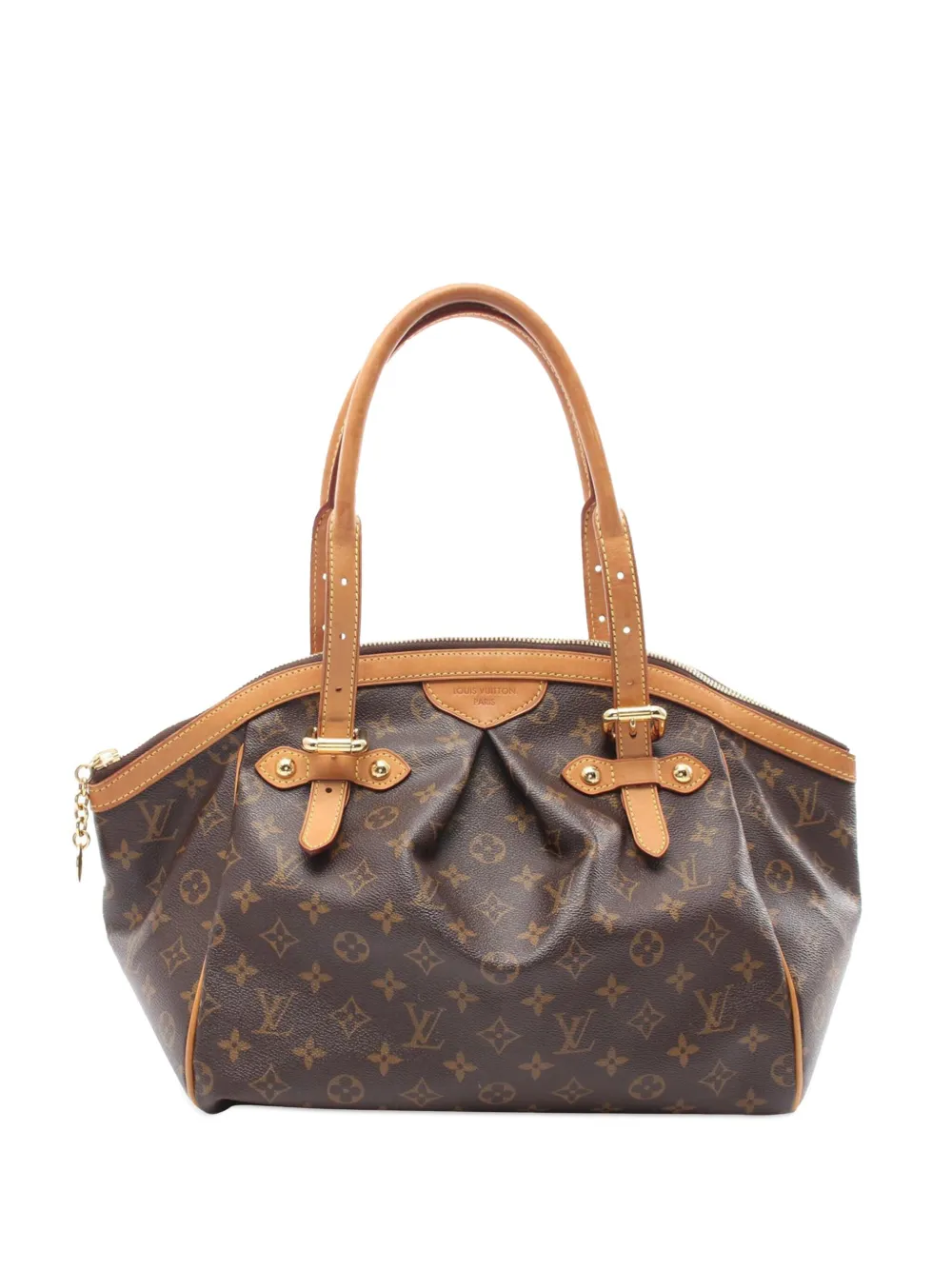 Louis Vuitton Pre-Owned 2010 モノグラム ティヴォリ GM ショルダーバッグ - ブラウン Louis Vuitton Pre-Owned 2010 モノグラム ティヴォリ GM ショルダーバッグ - ブラウン