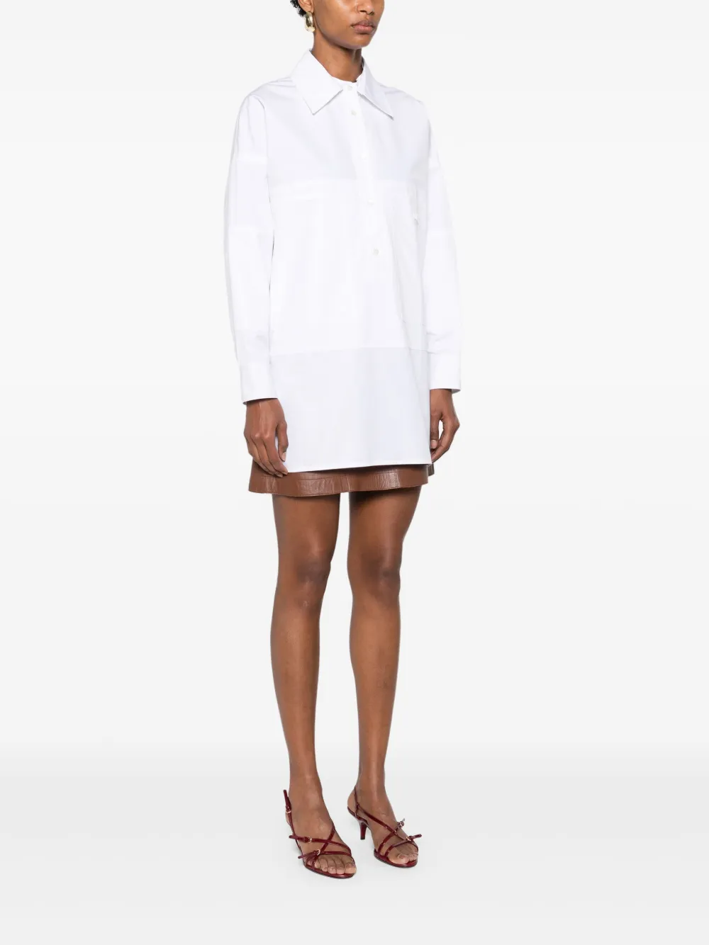 Gucci Popeline shirt Wit