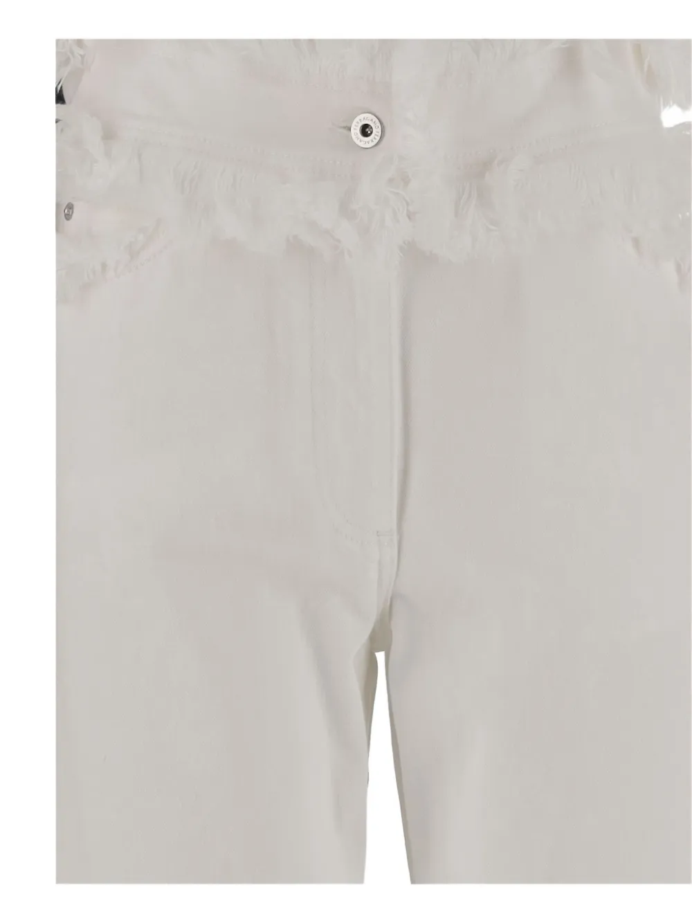 Ferragamo Jeans met franje Wit