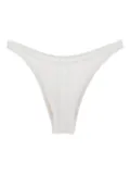 MC2 Saint Barth textured bikini bottoms - White