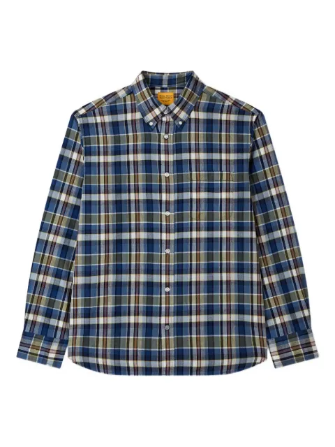 Man On The Boon. checked button-up shirt