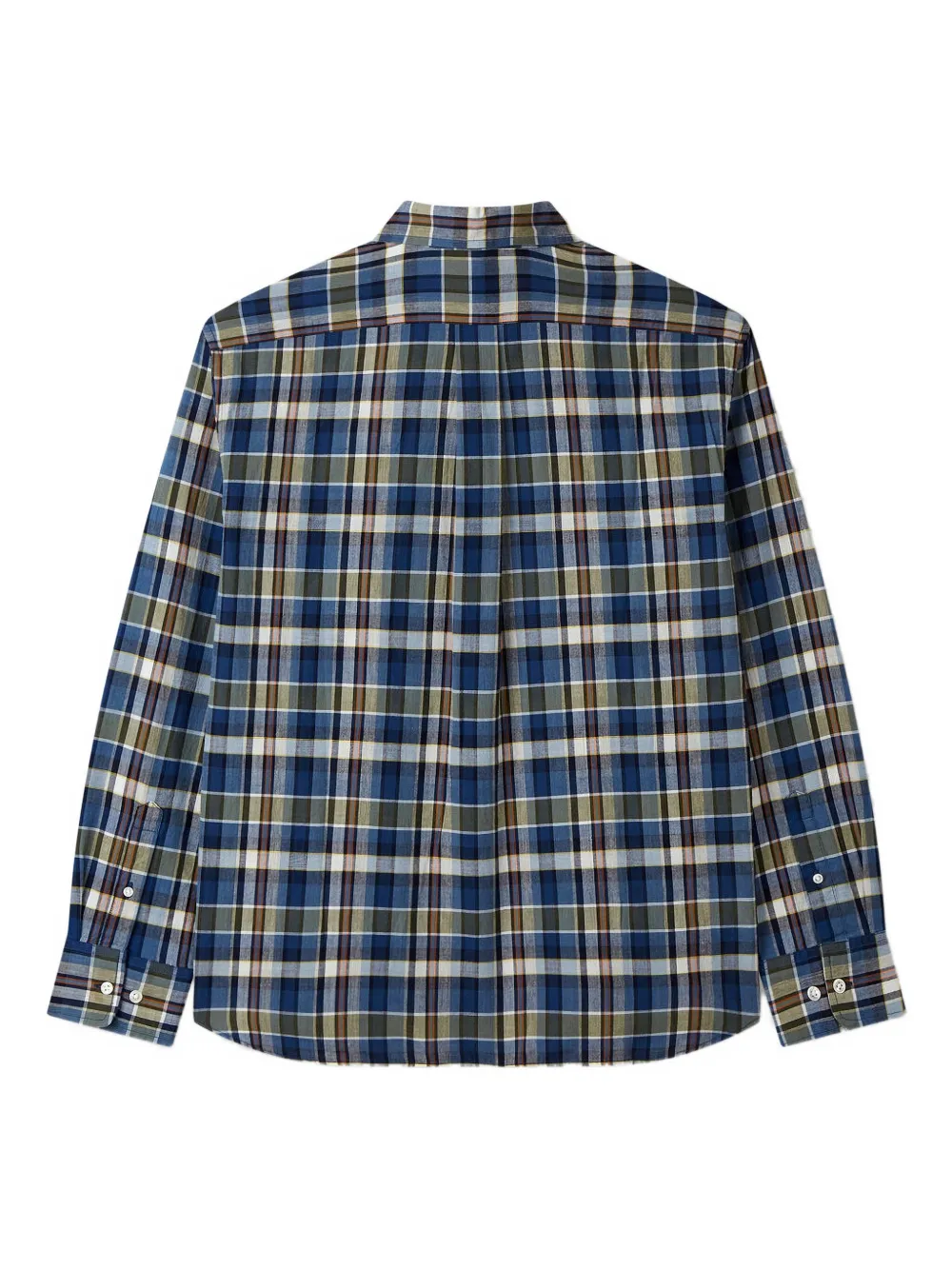 Man On The Boon. checked button-up shirt | Image 2