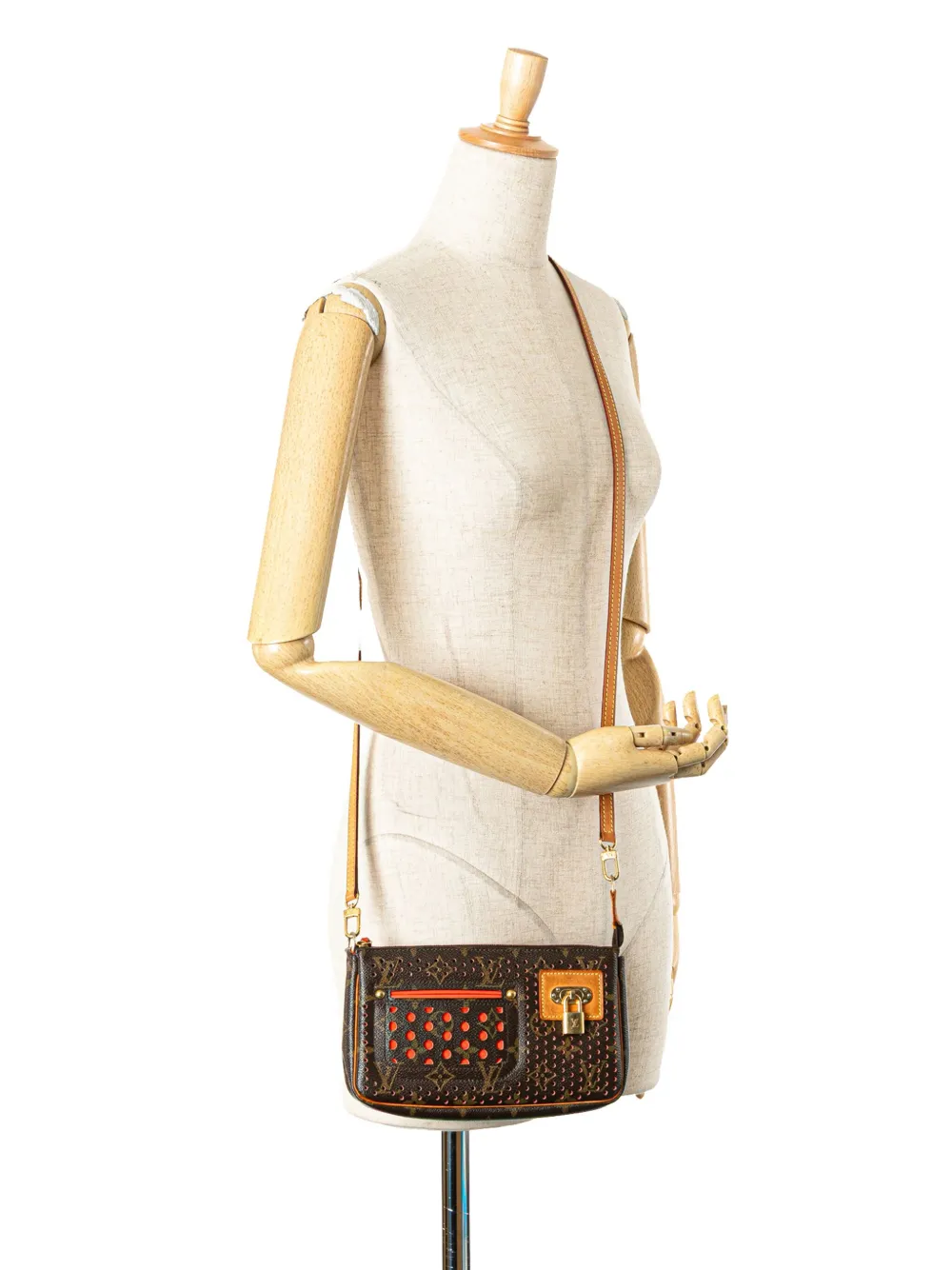 Louis Vuitton Pre-Owned 2006 Monogram Perforated Pochette Accessoires shoulder bag | Pre-Owned | Image 2