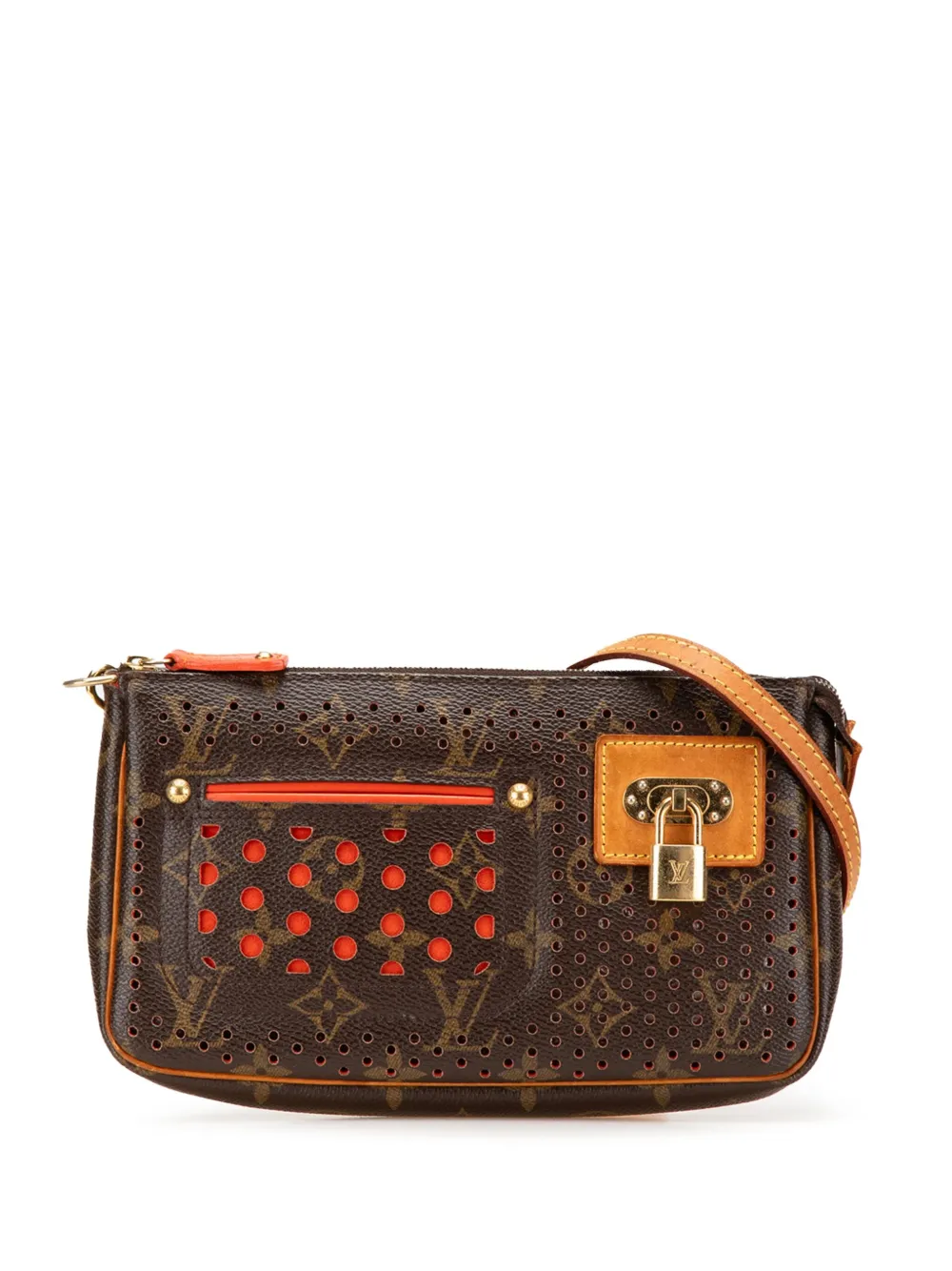 Louis Vuitton Pre-Owned 2006 Monogram Perforated Pochette Accessoires Louis Vuitton Pre-Owned 2006 Monogram Perforated Pochette Accessoires