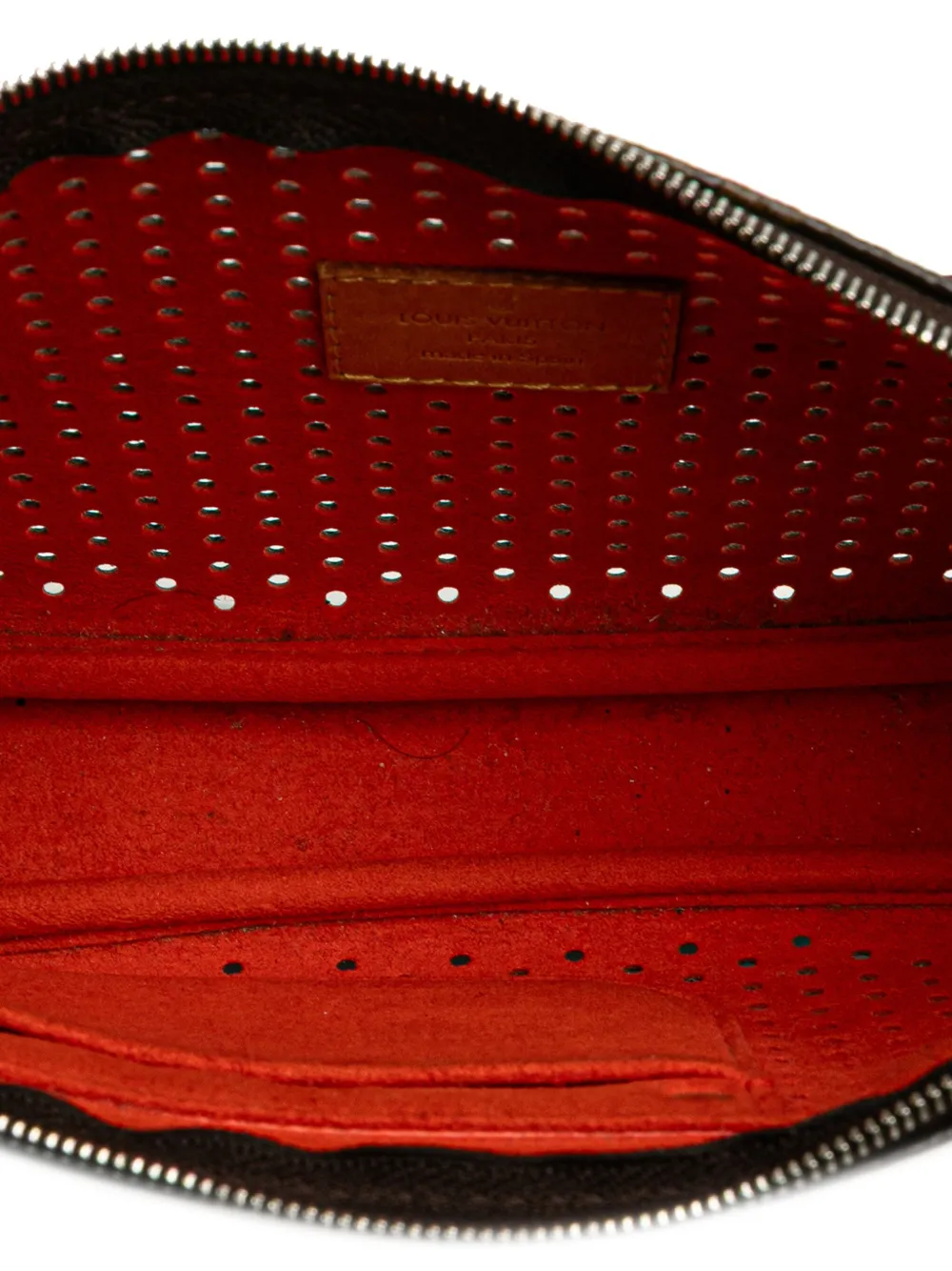 Pre-owned Louis Vuitton 2006 Monogram Perforated Pochette Accessoires Shoulder Bag