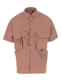 and Wander cargo shirt - Pink