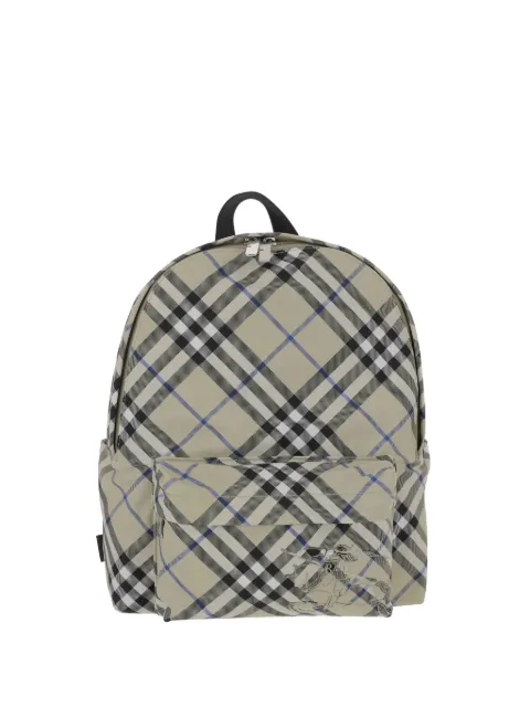 Burberry checked backpack
