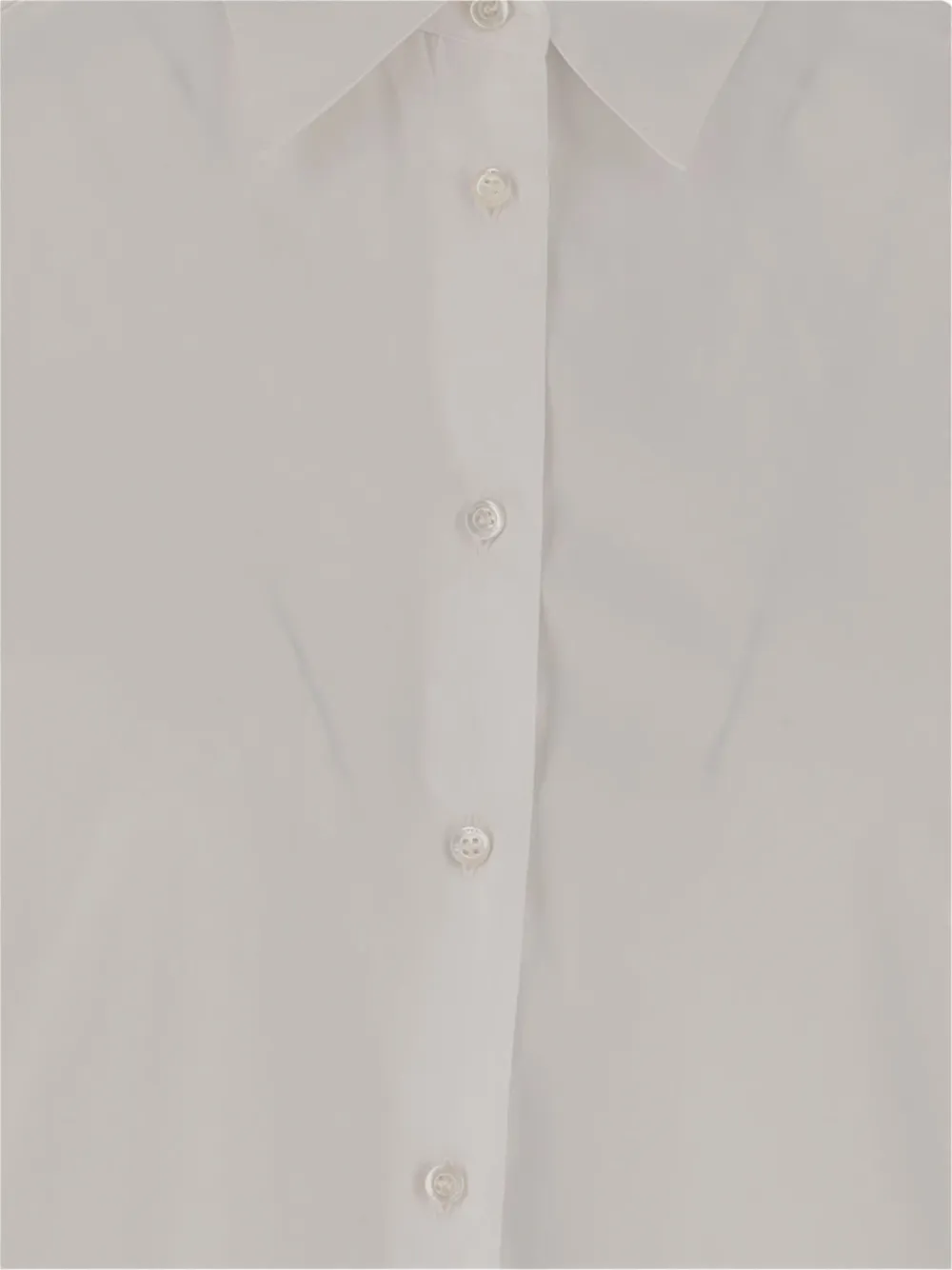 Shop Aspesi Cotton Poplin Shirt