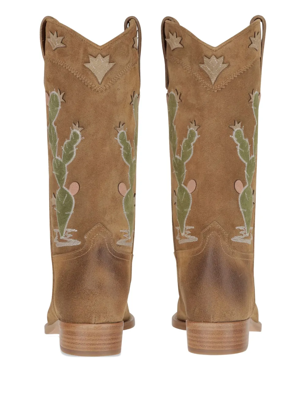 Sartore suede boots Brown