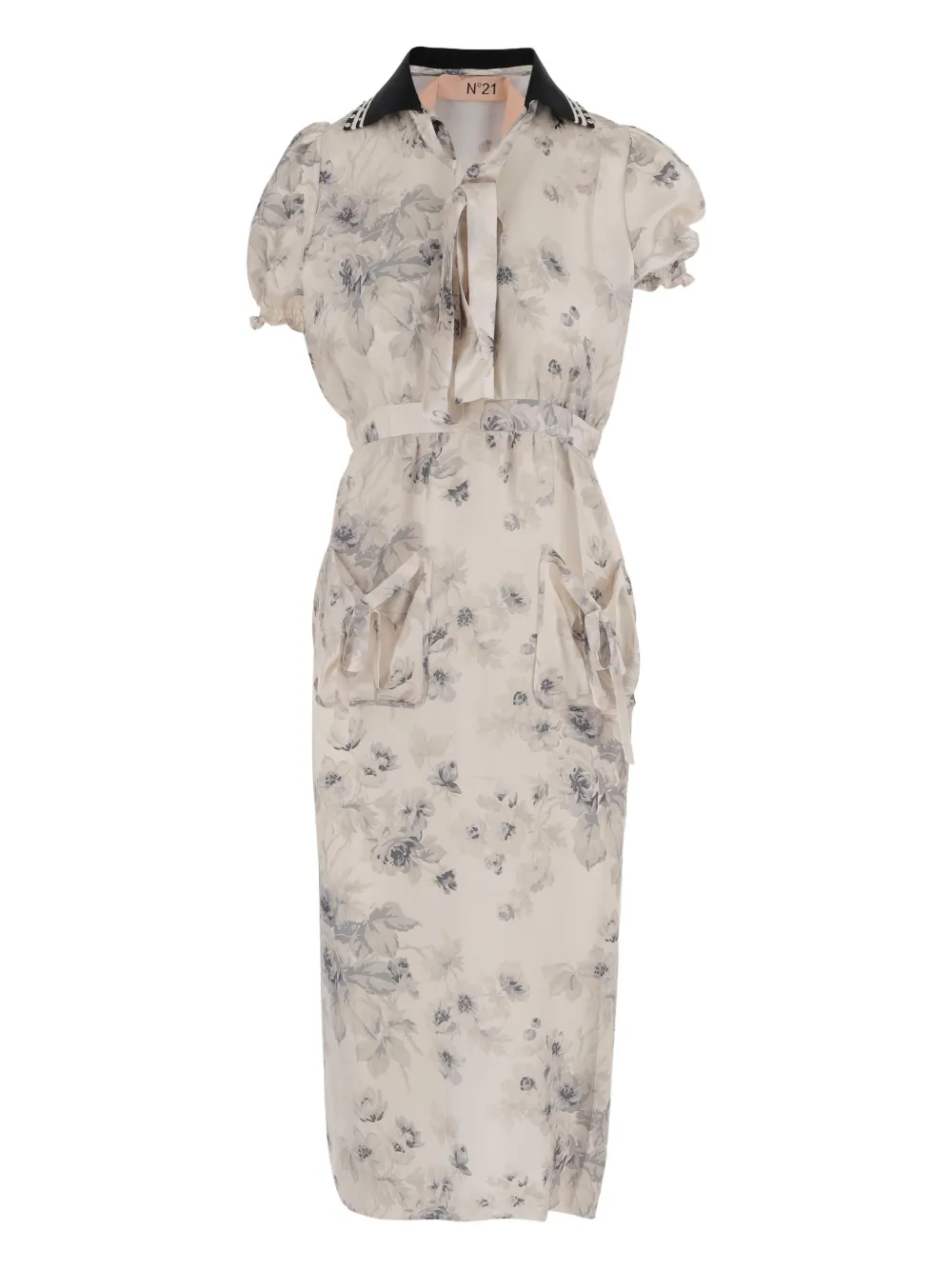 N°21 FLORAL-PRINT DRESS