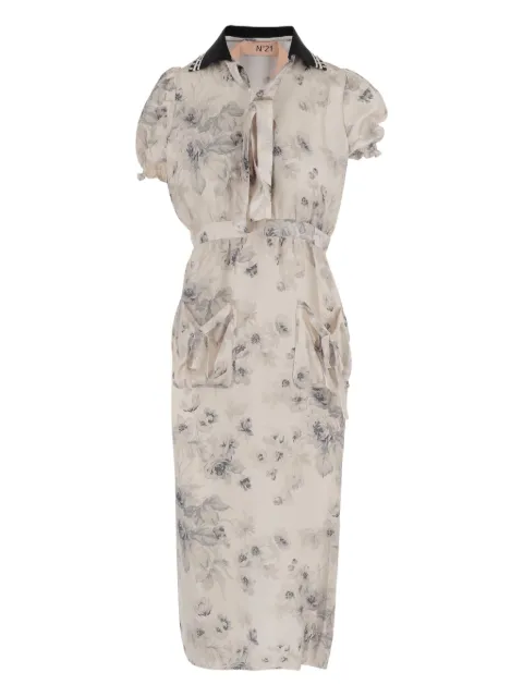 Nº21 floral-print dress