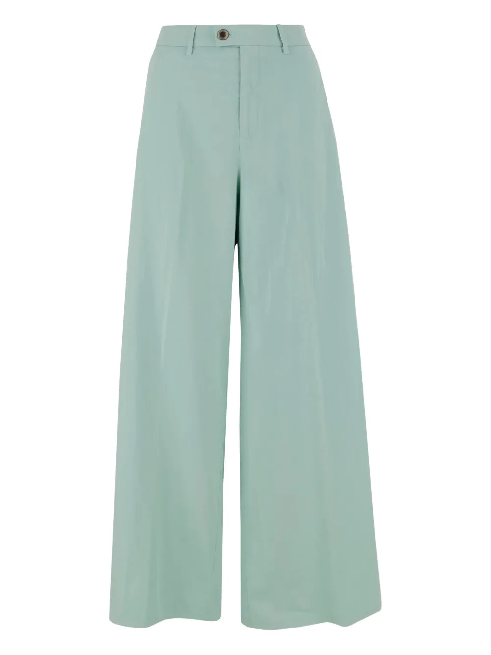 Berwich silk-blend trousers - グリーン Berwich silk-blend trousers - グリーン