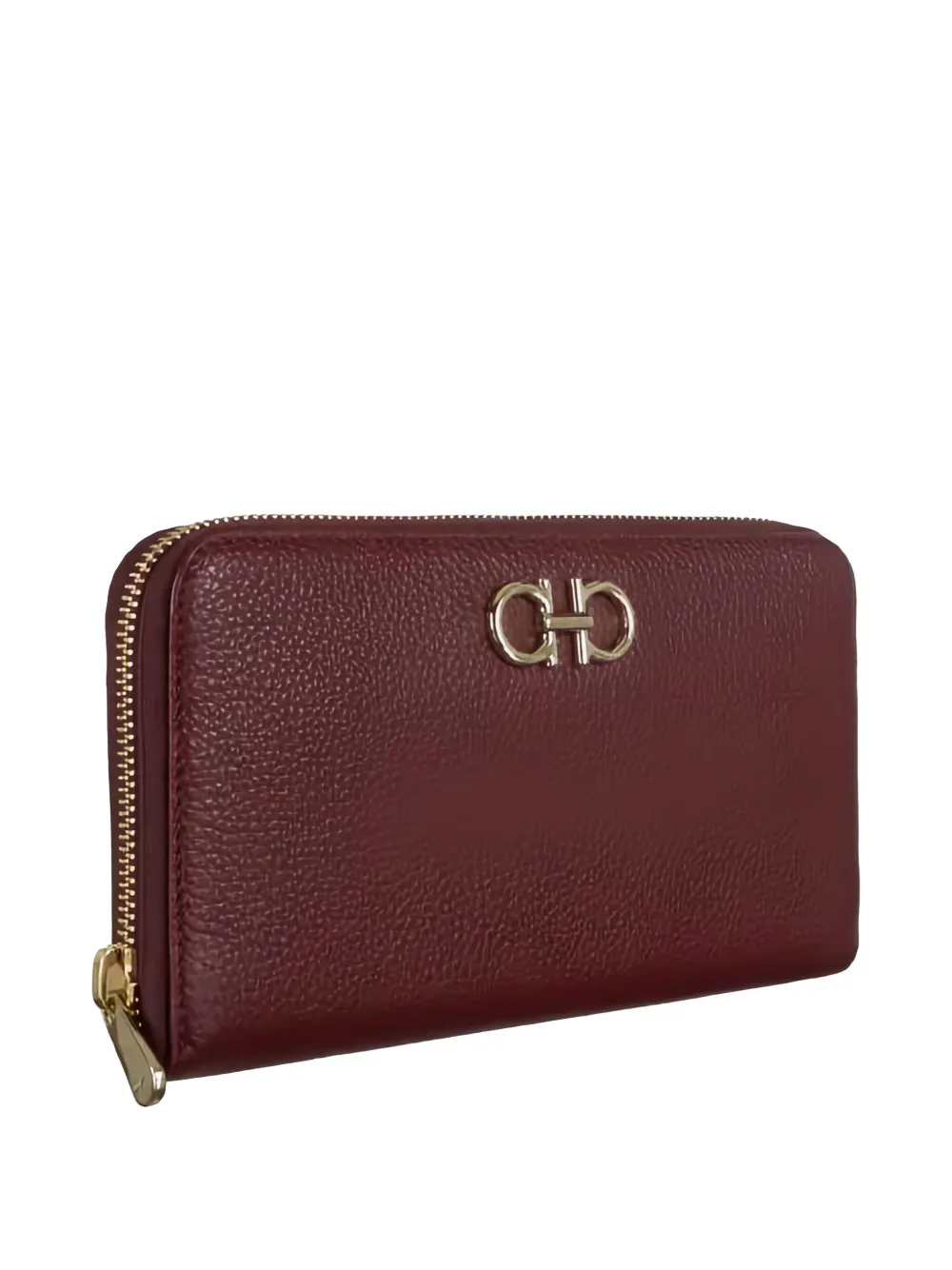 Ferragamo Gancini portemonnee Rood