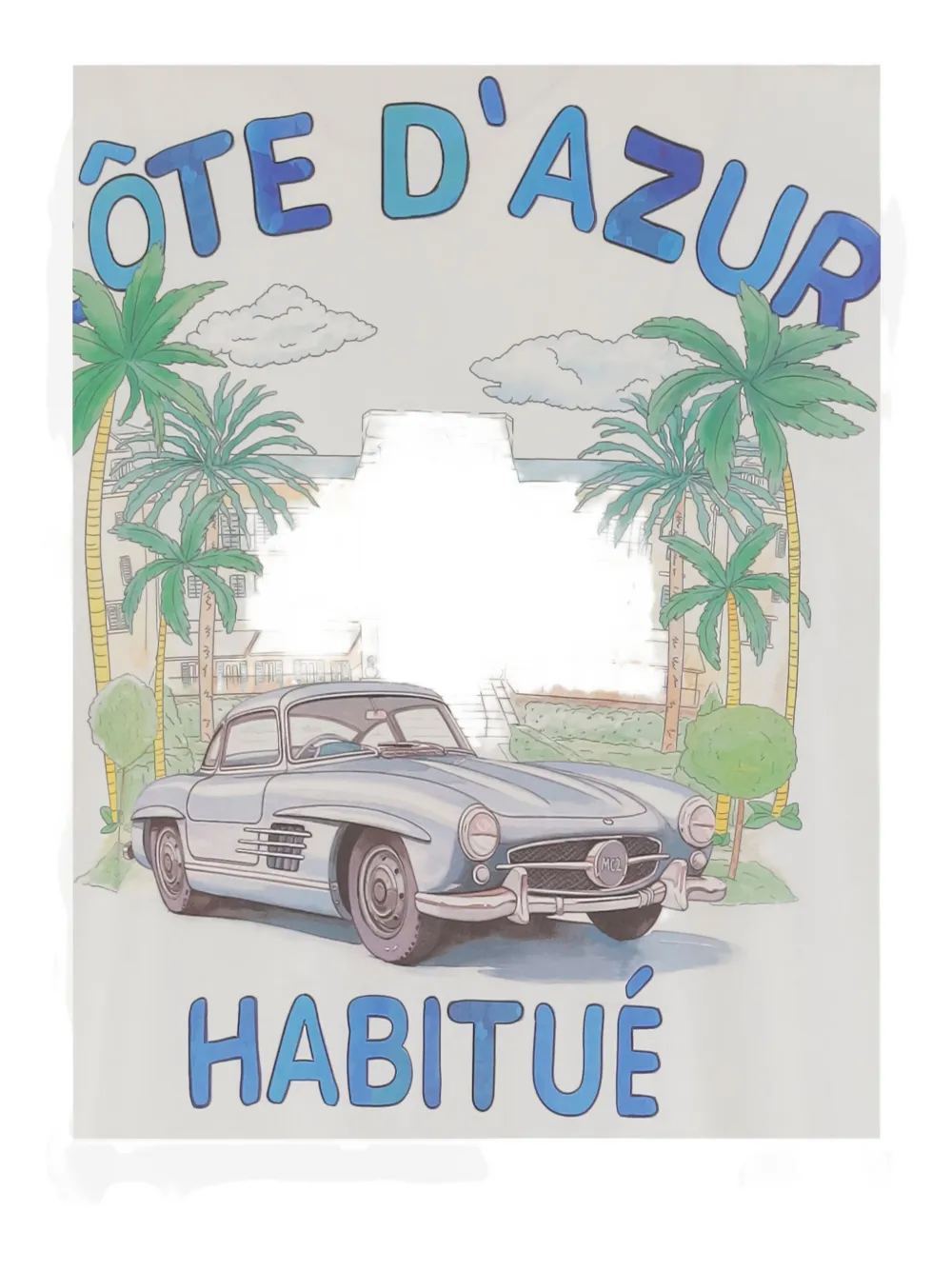 MC2 Saint Barth T-shirt met print Wit