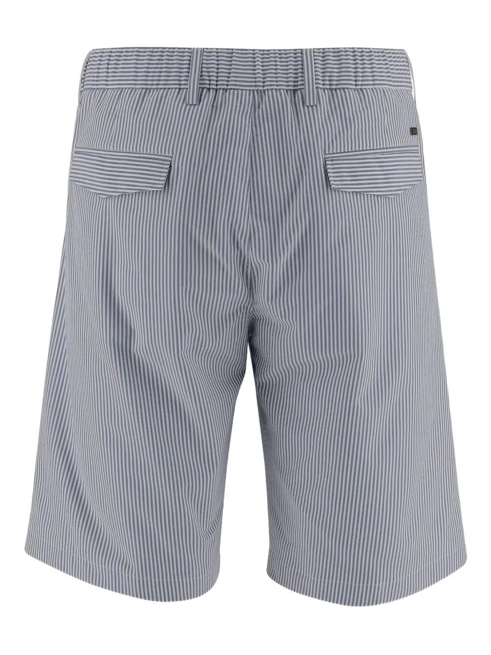 Herno striped bermuda shorts - Blauw