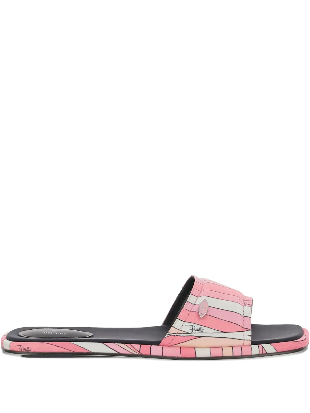 PUCCI silk slides - ピンク PUCCI silk slides - ピンク