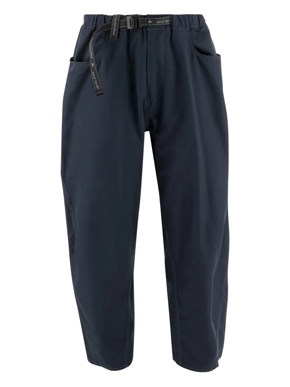 and Wander belted trousers | Blue | Image 1