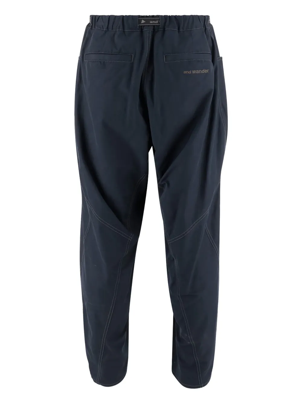 And Wander belted trousers - Blauw