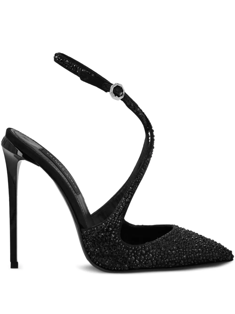 Philipp Plein crystal-embellished pumps Zwart