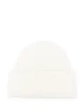 Soft Goat cashmere beanie - White