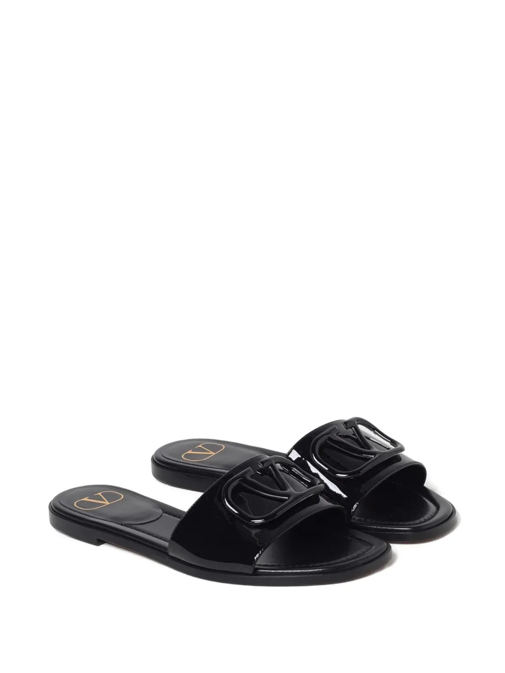 Valentino Garavani VLogo sandals - Zwart