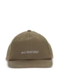 and Wander logo-embroidered cap - Green