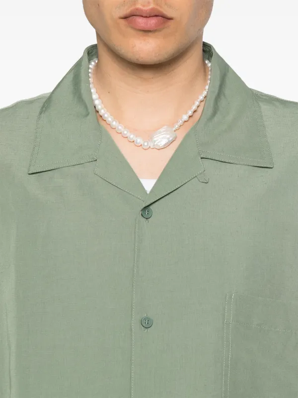 LOEWE ボタン シャツ | グリーン | FARFETCH JP