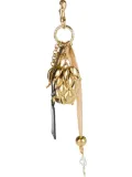 Chloé Giga Pineapple bag charm - Gold